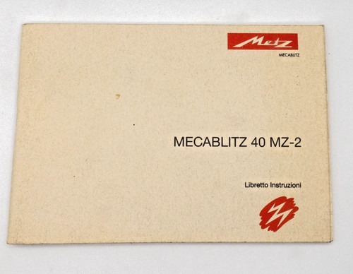 Metz mecablitz istruzioni - mecablitz,